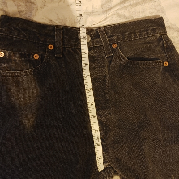 Vintage 90's Black Levis 501 jeans - Picture 10 of 11